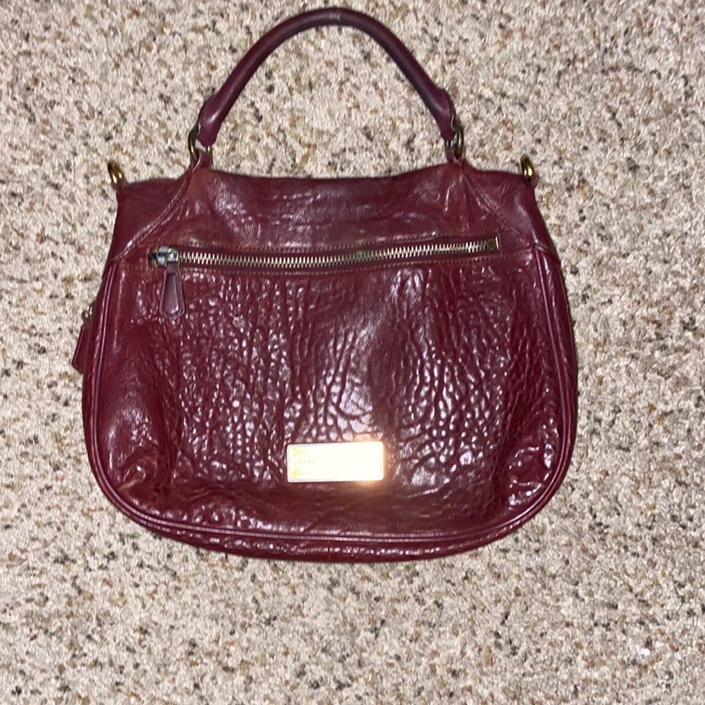 Maroon Marc jacobs bag